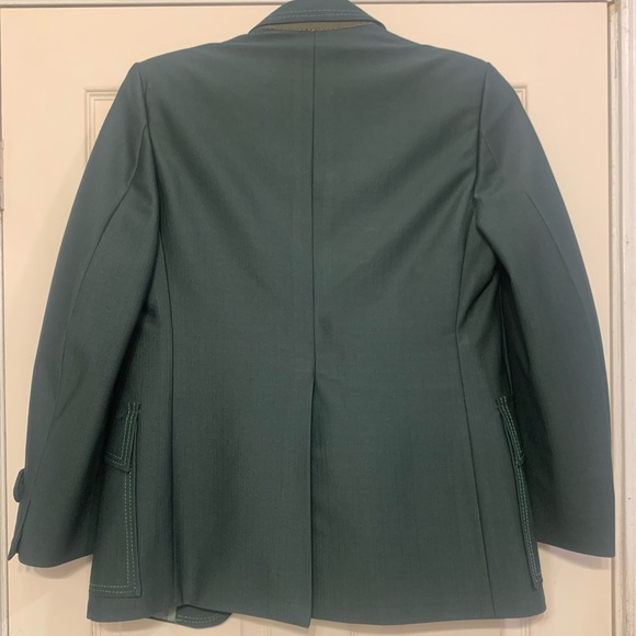 Vintage JCPenney Emerald Green Men’s Suit. 3190 - Picture 9 of 15